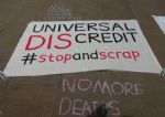 Stop and Scrap Universal Credit Demo Manchester